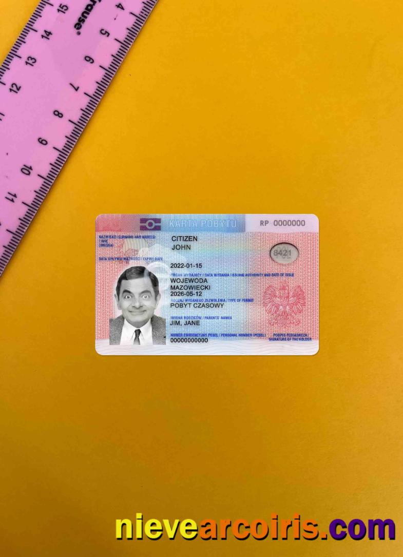 Poland residence permit photolook